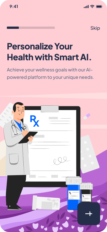 Ada mobile interface: Personalize the experience